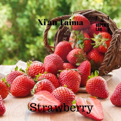 Фото, Аромка для вейпа Xi'an Taima Strawberry Клубника