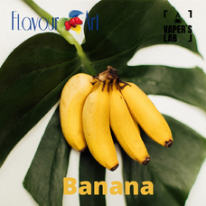 Натуральні ароматизатори для вейпів FlavourArt Banana Банан