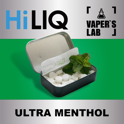 Фото на Aroma HiLIQ Хайлик Ultra Menthol Ультра Ментол