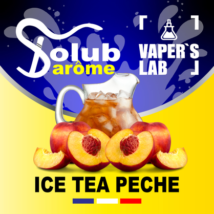 Фото, Аромка Solub Arome Ice-T pêche Персиковый чай