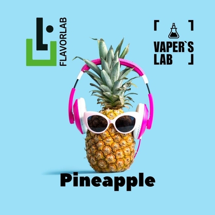 Фото, Відео на Ароматизатори Flavor Lab Pineapple 10 мл