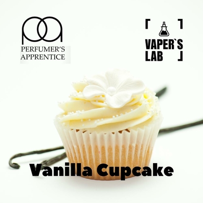 Фото, Ароматизатор для вейпа TPA Vanilla Cupcake DX Ванильный кекс