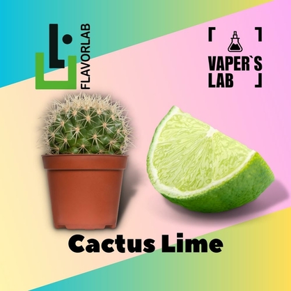 Фото, Видео, Арома для самозамеса Flavor Lab Cactus Lime 10 мл
