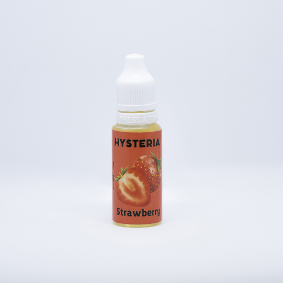Отзывы на солевую жидкость Hysteria Salt Strawberry 15 ml
