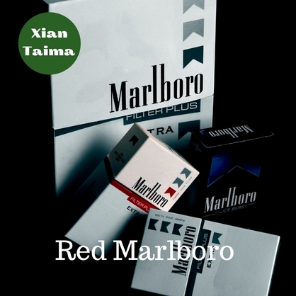 Фото, Аромка для вейпа Xi'an Taima Red Marlboro Красные Мальборо