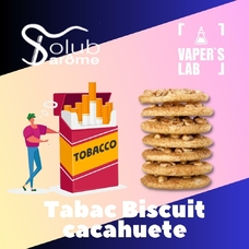 Ароматизатори для вейпа Solub Arome Tabac Biscuit cacahuete Тютюн та арахісове печиво