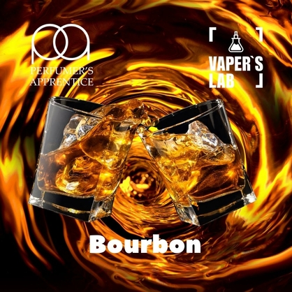 Фото, Ароматизатор для вейпа TPA Bourbon Напиток бурбон