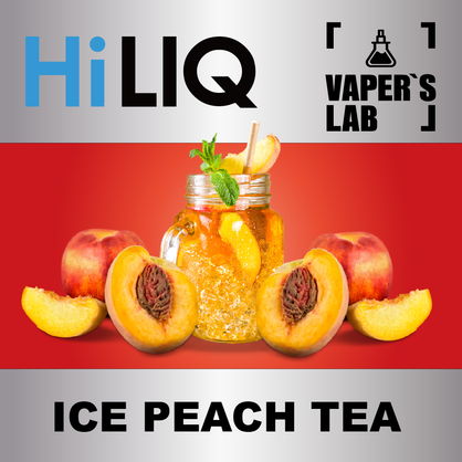 Фото на аромку HiLIQ Хайлик Ice Peach Tea Холодный персиковый чай