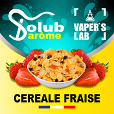  Solub Arome Céréale fraise Кукурудзяні пластівці з полуницею