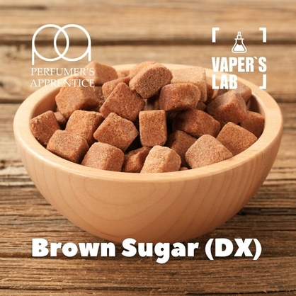 Фото, Ароматизатор для вейпа TPA Brown Sugar DX Коричневый сахар