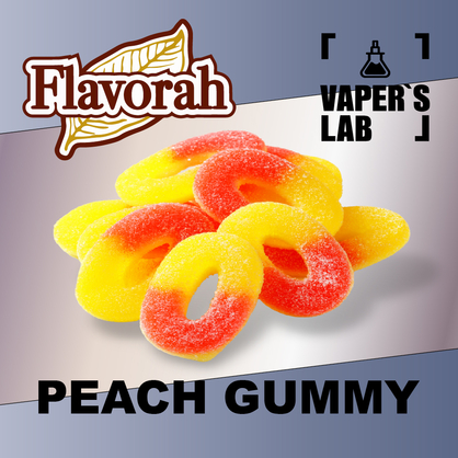 Фото на Аромку Flavorah Peach Gummy Персикові желейки