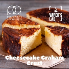 Ароматизаторы для вейпа TPA "Cheesecake Graham Crust" (Творожный торт)