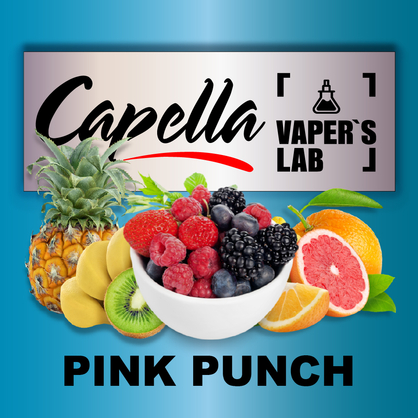 Фото на Ароматизатор Capella Pink Punch Рожевий пунш