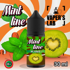 Солевая жидкость Mint Kiwi 30ml