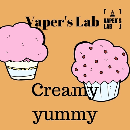 Фото, Видео Жижа для вейпа без никотина Vapers Lab Creamy yummy 30 ml