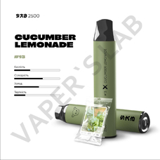 Одноразові електронні сигарети Cucumber lemonade (огірковий лимонад)