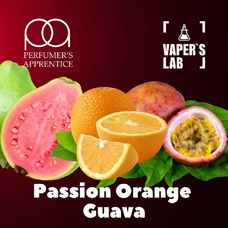 Ароматизаторы для вейпа TPA "Passion orange guava" (Маракуйя Апельсин Гуава)