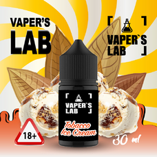 Заправка на солевом никотине Vaper's LAB Salt Tobacco ice cream 30 ml