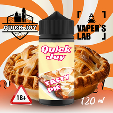 Жижа 120 мл - жидкость для вейпа Quick Joy Tasty pie 120ml