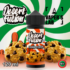 Рідини для електронних сигарет Dessert Fusion Cookie Crunch 120 ml