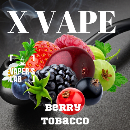 Фото, Відеоогляди Рідини для систем XVape Salt Berry Tobacco 30 ml