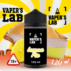 Жидкость для вейпа VAPER'S LAB 120 мл Vapers Lemon pie