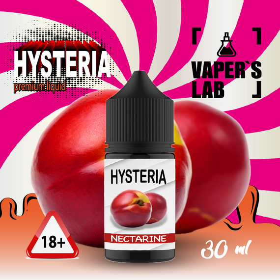 Отзывы на жижу на под Hysteria Salt Nectarine 30 ml