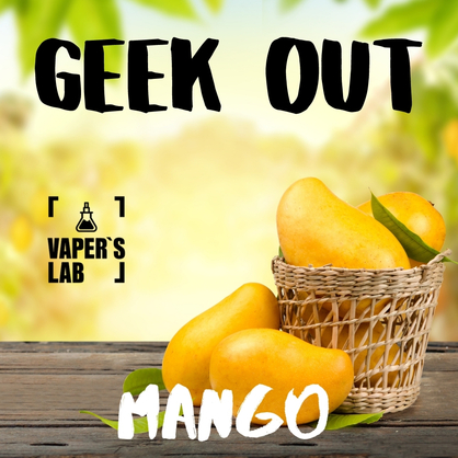Фото Жижи для подів з нікотином Geek Out Salt - Манго 30 ml