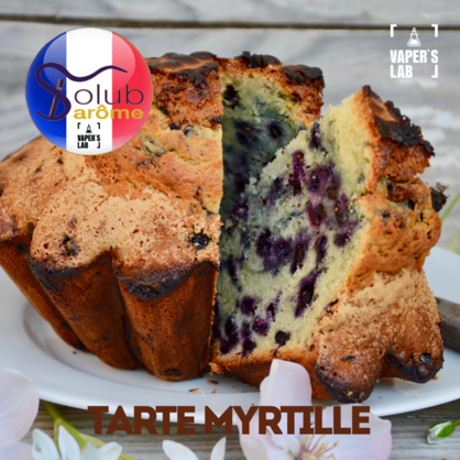 Фото, Аромка Solub Arome Tarte myrtille Черничный пирог