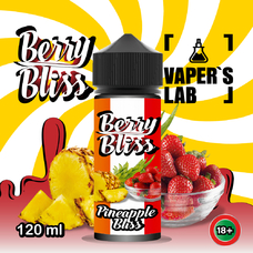 Рідини для вейпа Berry Bliss Pineapple Bliss 120 мл (полуниця, ананас)