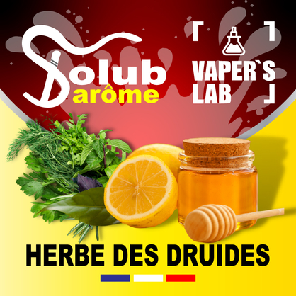Фото, Аромка Solub Arome Herbe des druides Травы с лимоном и медом