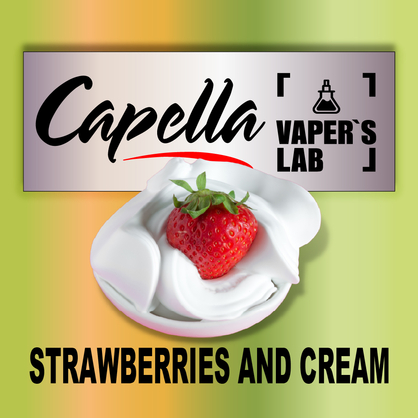 Фото на Арому Capella Strawberries and Cream Полуниця і крем