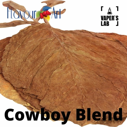 Фото, Ароматизатор для вейпа FlavourArt Cowboy Blend Тютюн