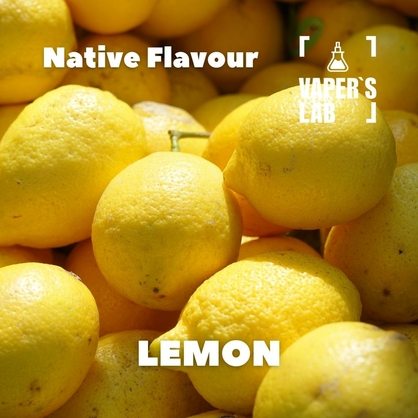 Фото, Відео Кращі смаки для самозамісу Native Flavour Lemon 30мл