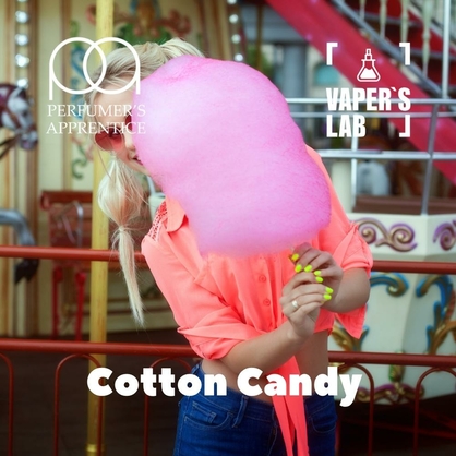 Фото, Ароматизатор для вейпа TPA Cotton Candy Сладкая вата