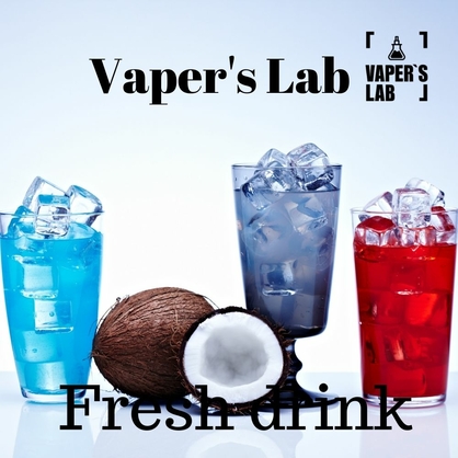 Фото, Видео на Жижа Vapers Lab Fresh drink 30 ml