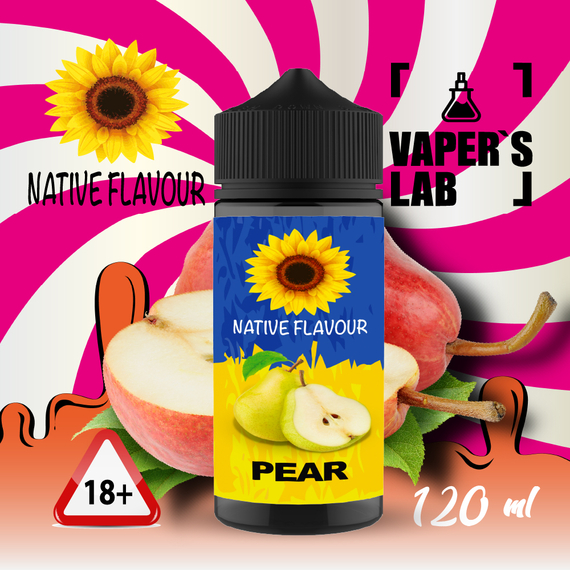 Отзывы  заправка до електронної сигарети native flavour pear 120 ml