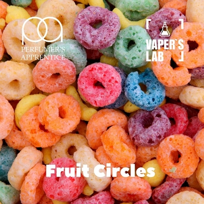 Фото, Ароматизатор для вейпа TPA Fruit Circles Фруктовые колечки