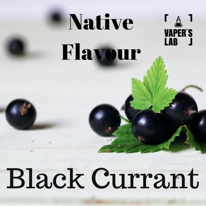 Фото заправки до вейпа native flavour black currant 15 ml