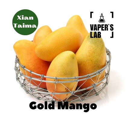 Фото, Аромка для вейпа Xi'an Taima Gold Mango Золотой манго