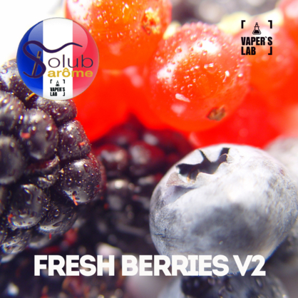 Фото Арома Solub Arome Fresh Berries v2 Чорниця смородина м'ята ментол