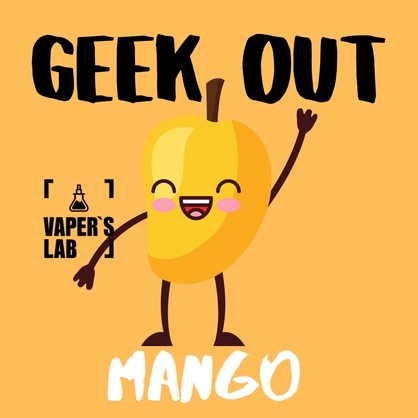 Фото, Видео на Заправки для электронных сигарет Geek Out - Манго 60 мл