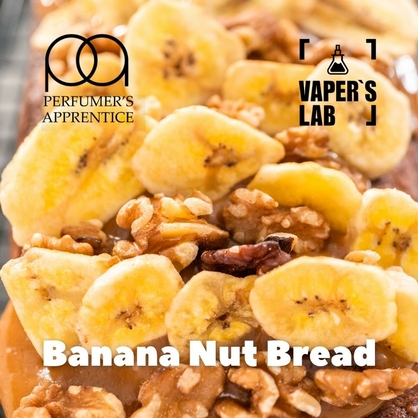 Фото, Арома для вейпа TPA Banana Nut Bread Бананово-ореховый хлеб