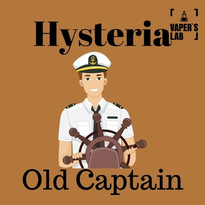 Фото, Заправка для електронної сигарети Hysteria Old Captain 100 ml
