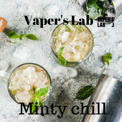 Фото  для заправки на солевом никотине Vaper's LAB Salt Minty chill