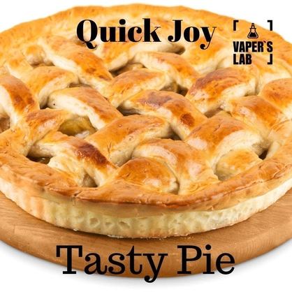 Фото, Заправка для вейпа з нікотином Quick Joy Tasty Pie 100 ml