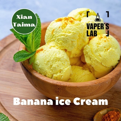 Фото Ароматизатор Xi'an Taima Banana Ice Cream Бананове морозиво