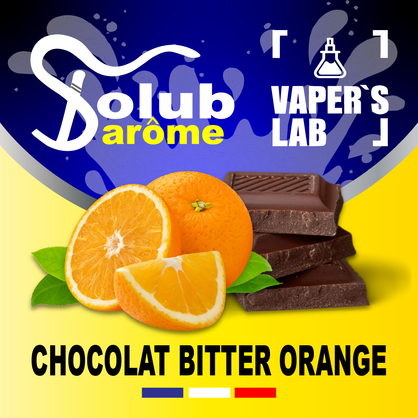 Фото Solub Arome Chocolat bitter orange Чорний шоколад та апельсин