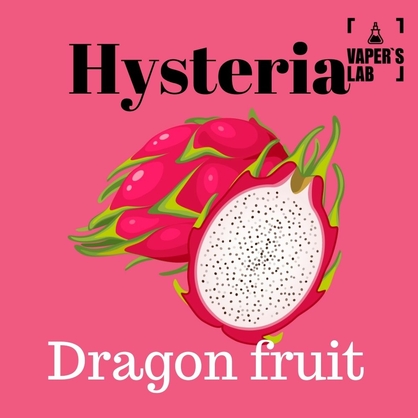 Фото, Видео на Заправка до вейпа Hysteria Dragon fruit 100 ml