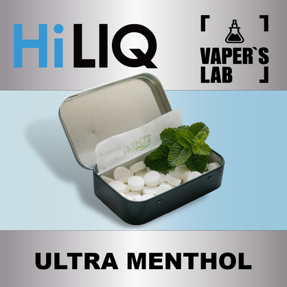 Фото на аромку HiLIQ Хайлик Ultra Menthol Ультра Ментол